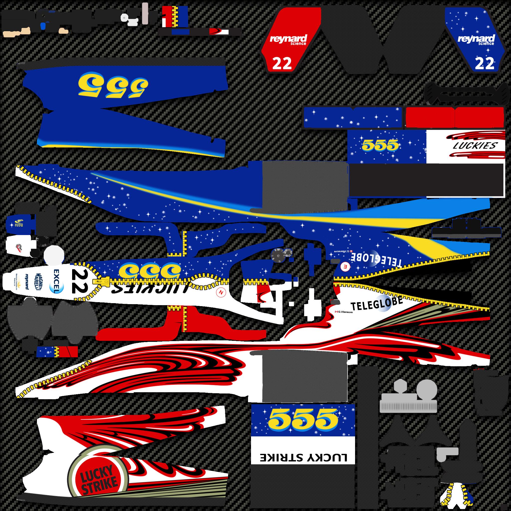 Preview of BAR Honda 1999 - #22 Jacques Villeneuve by Robert JL Henry