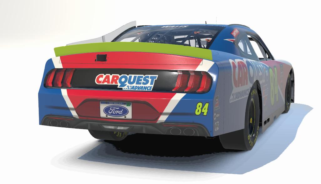 Kyle Busch Xfinity Throwback by Mike W. Trading Paints