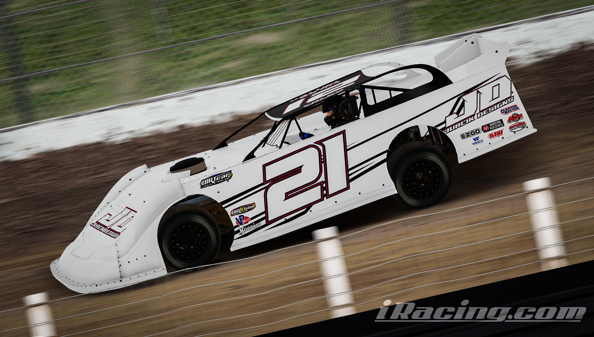 caleb potter late model by Zach Jurcik Trading Paints