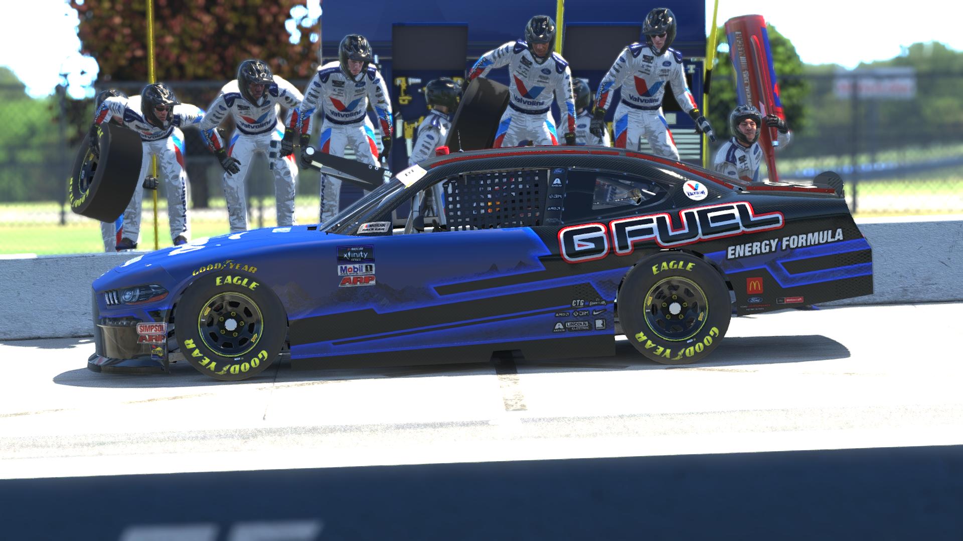 Preview of Built Ford Proud Gfuel Xfinity Ford Mustang no # by Justin Teel