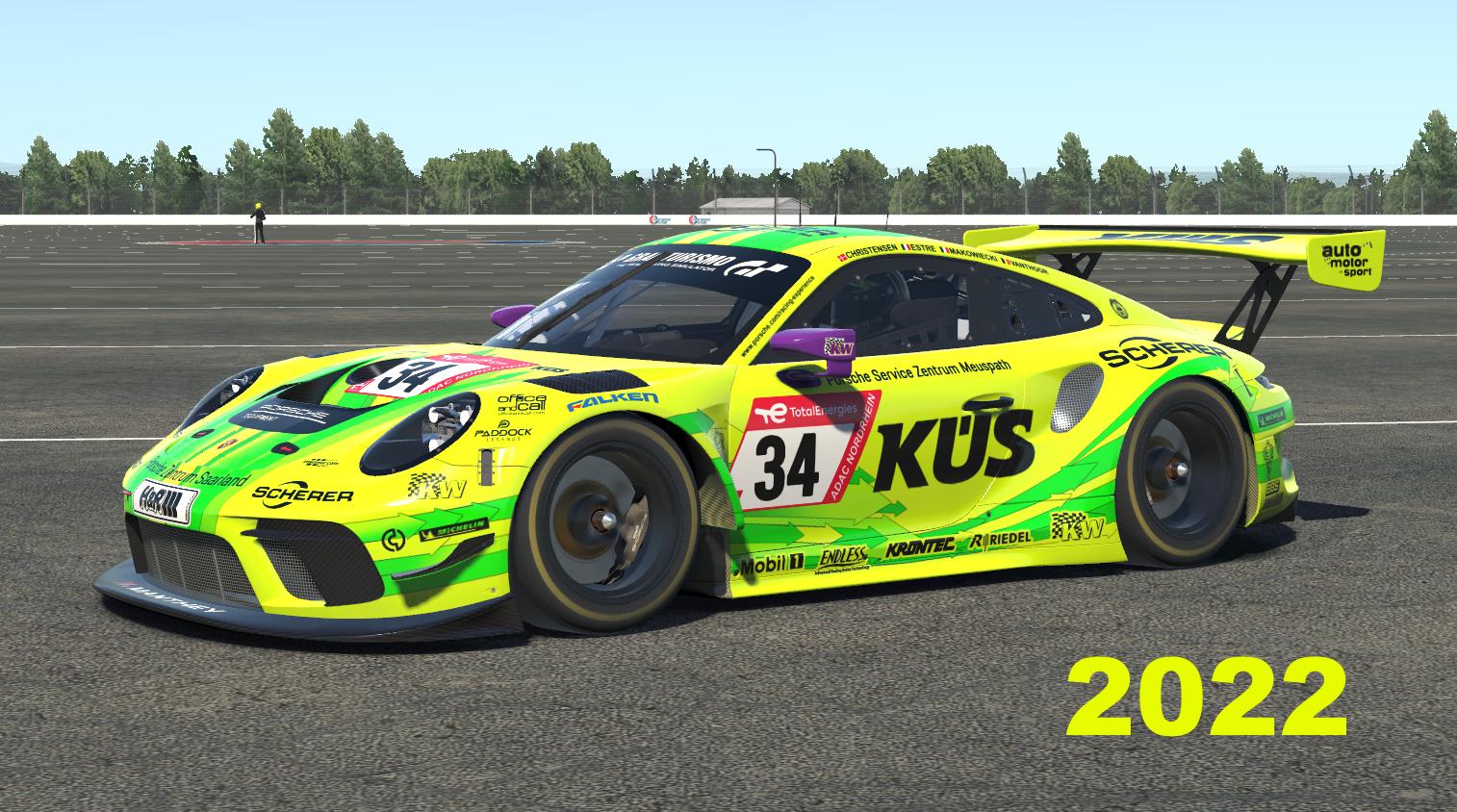 Preview of Porsche 911R GT3 Manthey Racing 2022 Nurburgring 24h grello by Hugo Hebert