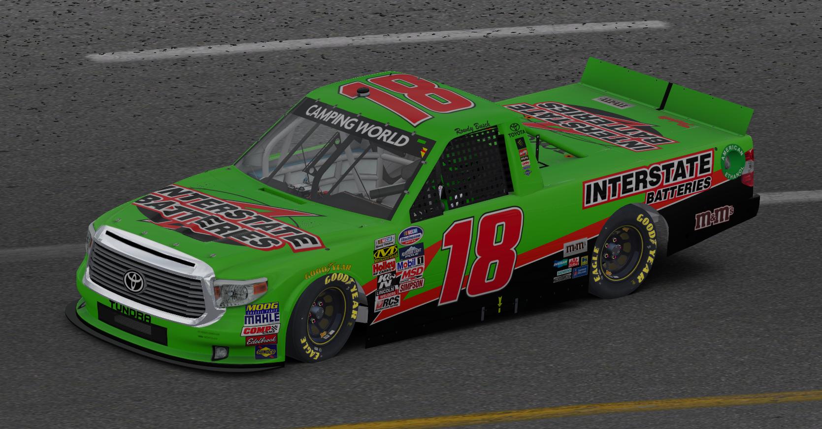 Interstate Batteries Truck by Jordan Werth Trading Paints
