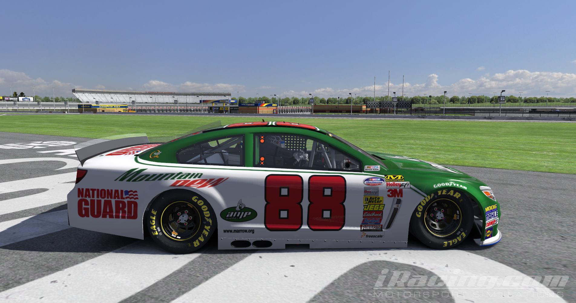 Dale Earnhardt Jr. 2009 AMP Energy/Mountain Dew Paint Scheme by Matt