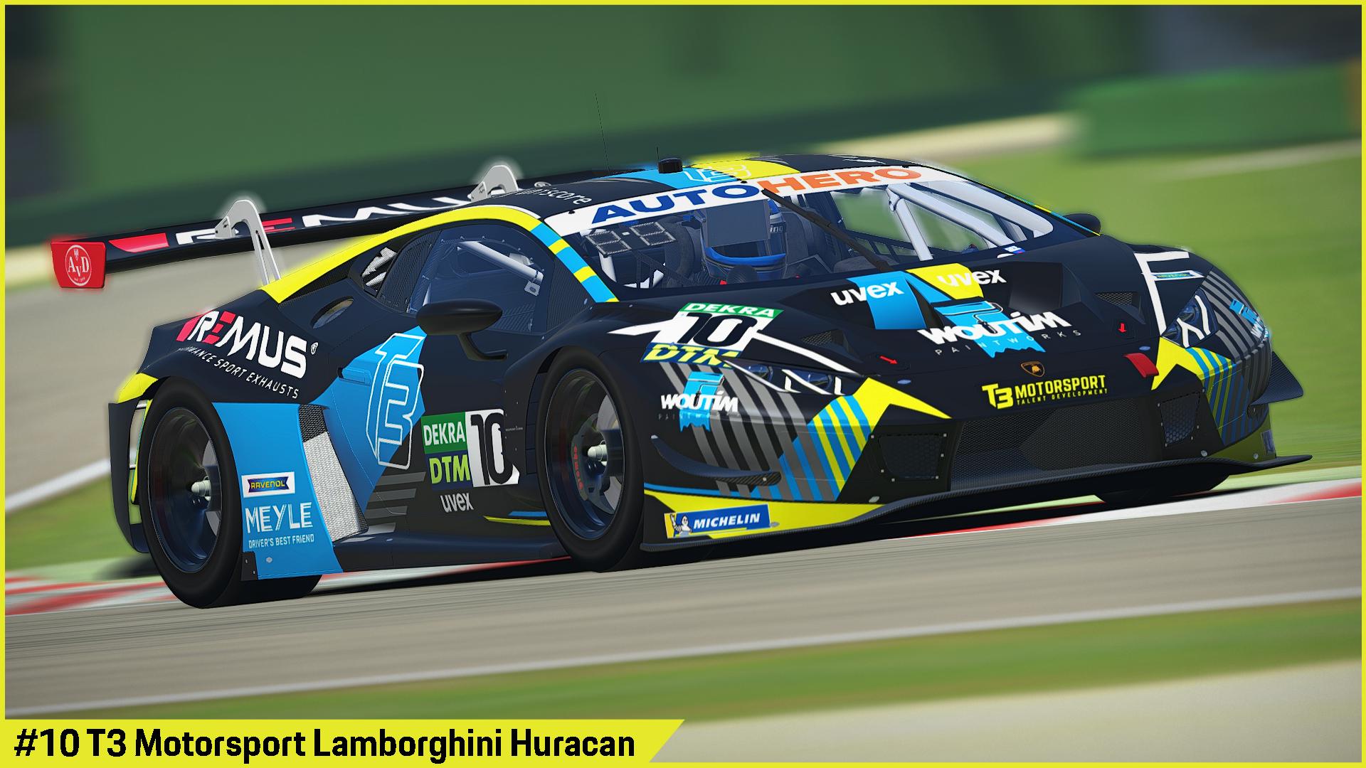 Preview of #10 T3 Motorsport Lamborghini Huracan by Sergio Hernando