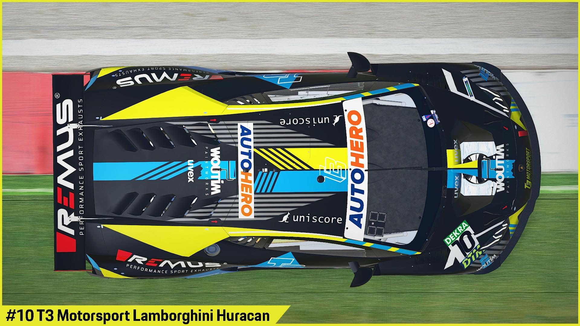 Preview of #10 T3 Motorsport Lamborghini Huracan by Sergio Hernando