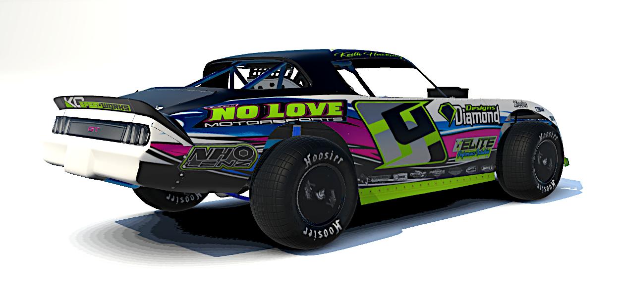 Hackney White DSS by Carl Kilgore Trading Paints