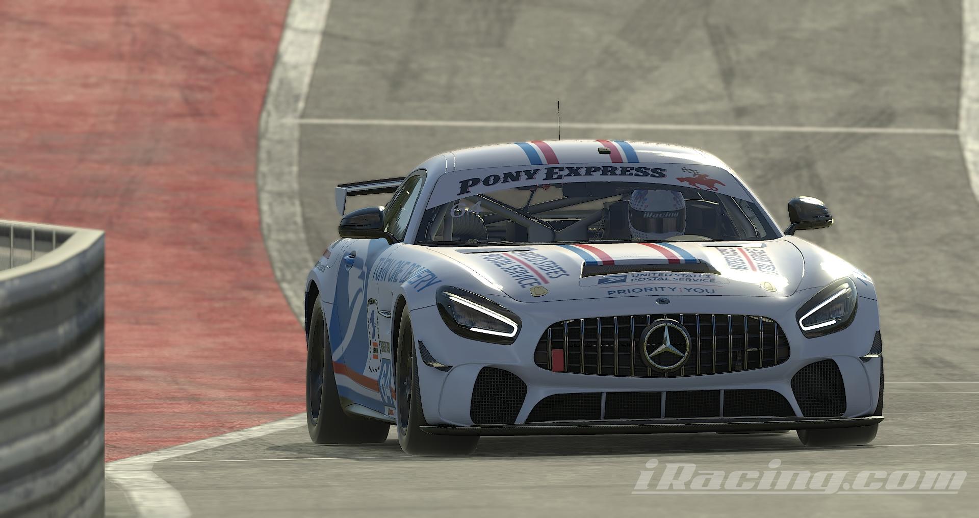 USPS Mercedes by Marcus Osborne Trading Paints