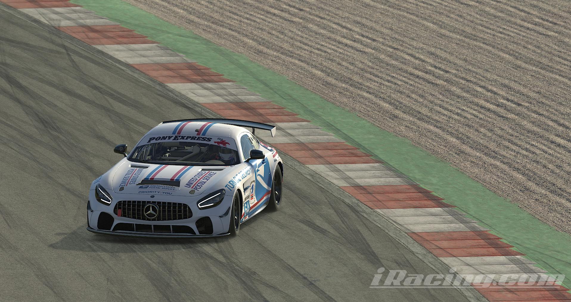 USPS Mercedes by Marcus Osborne Trading Paints