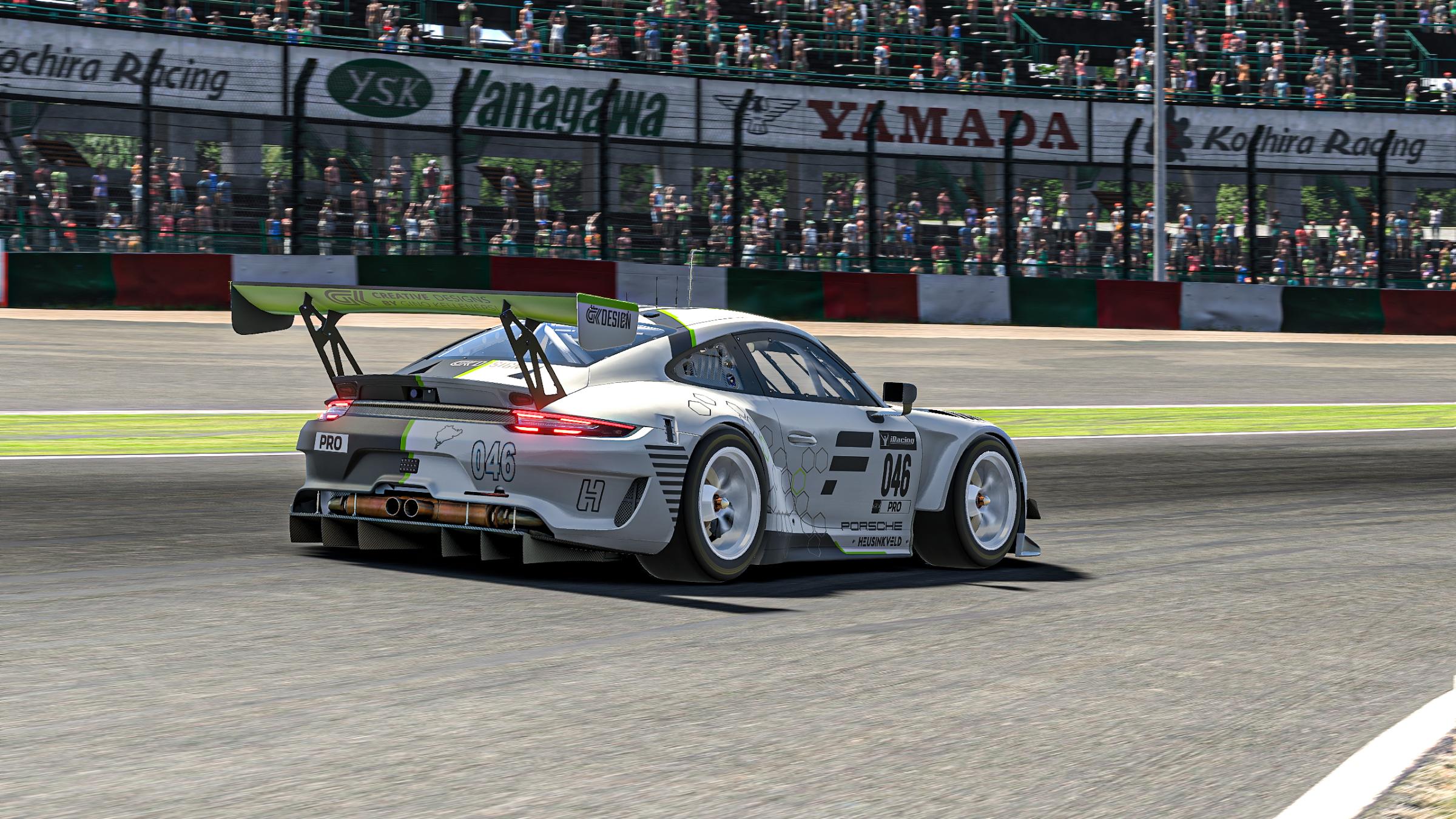 Preview of Fanatec Duotone Livery - Porsche 911 GT3 R by Gino Kelleners