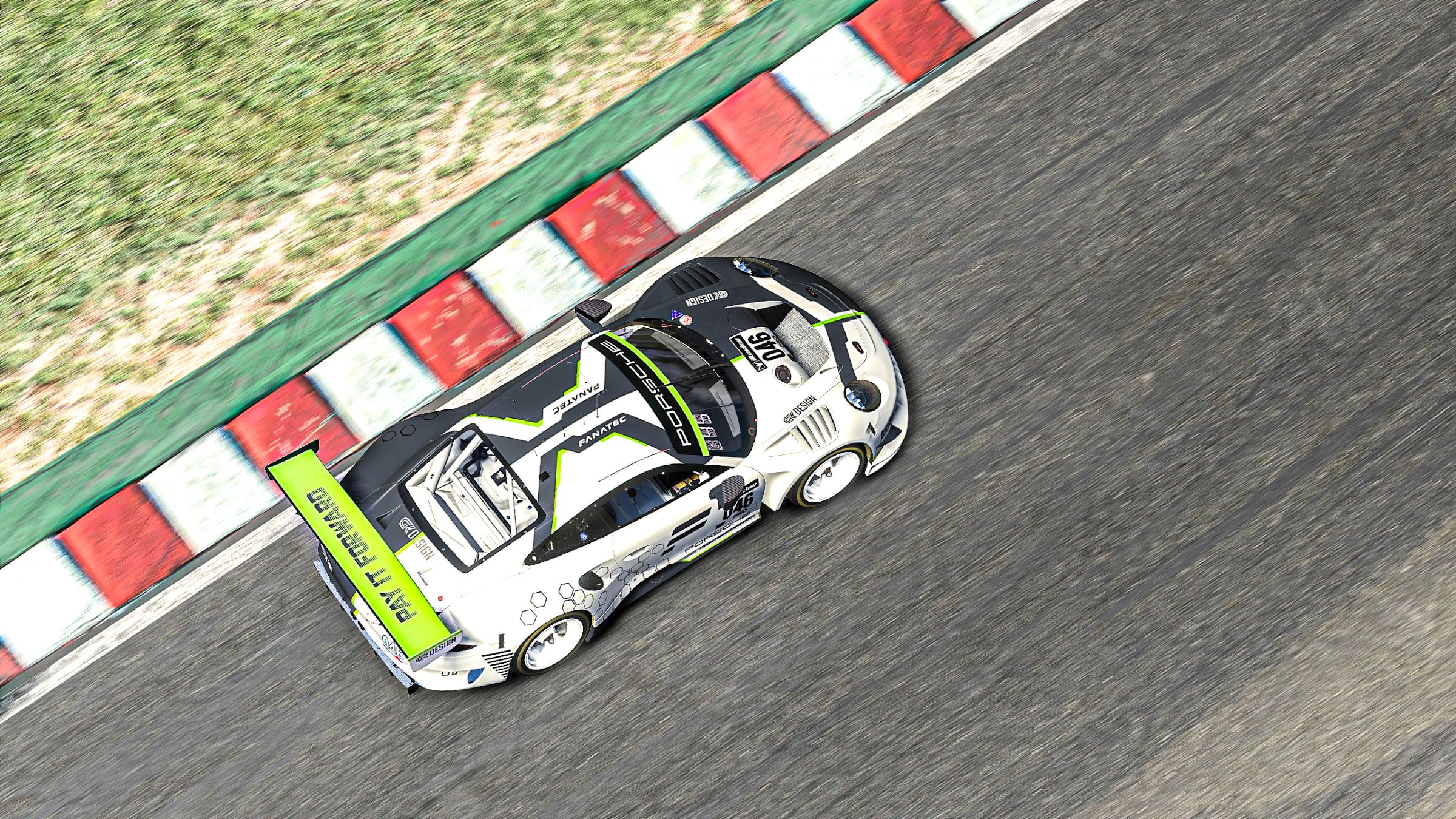 Preview of Fanatec Duotone Livery - Porsche 911 GT3 R by Gino Kelleners