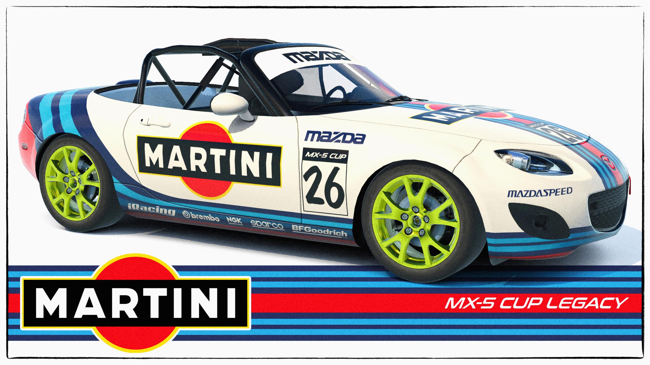 Martini Mazda MX5 Cup Legacy **2021 UPDATE** by Simon Bailey