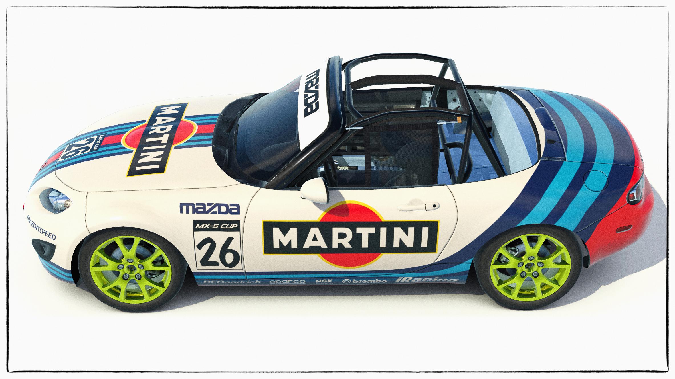 Martini Mazda MX5 Cup Legacy **2021 UPDATE** by Simon Bailey