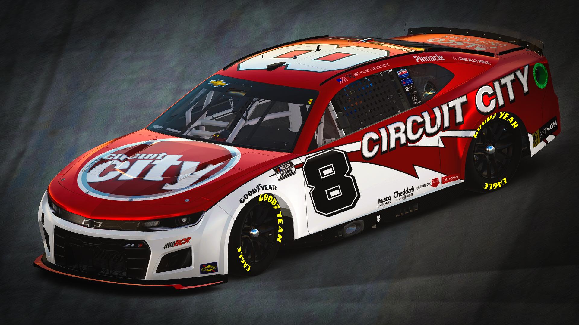 Preview of 2022 Tyler Reddick Circuit City *Fictional* V1 by Justin Rowden