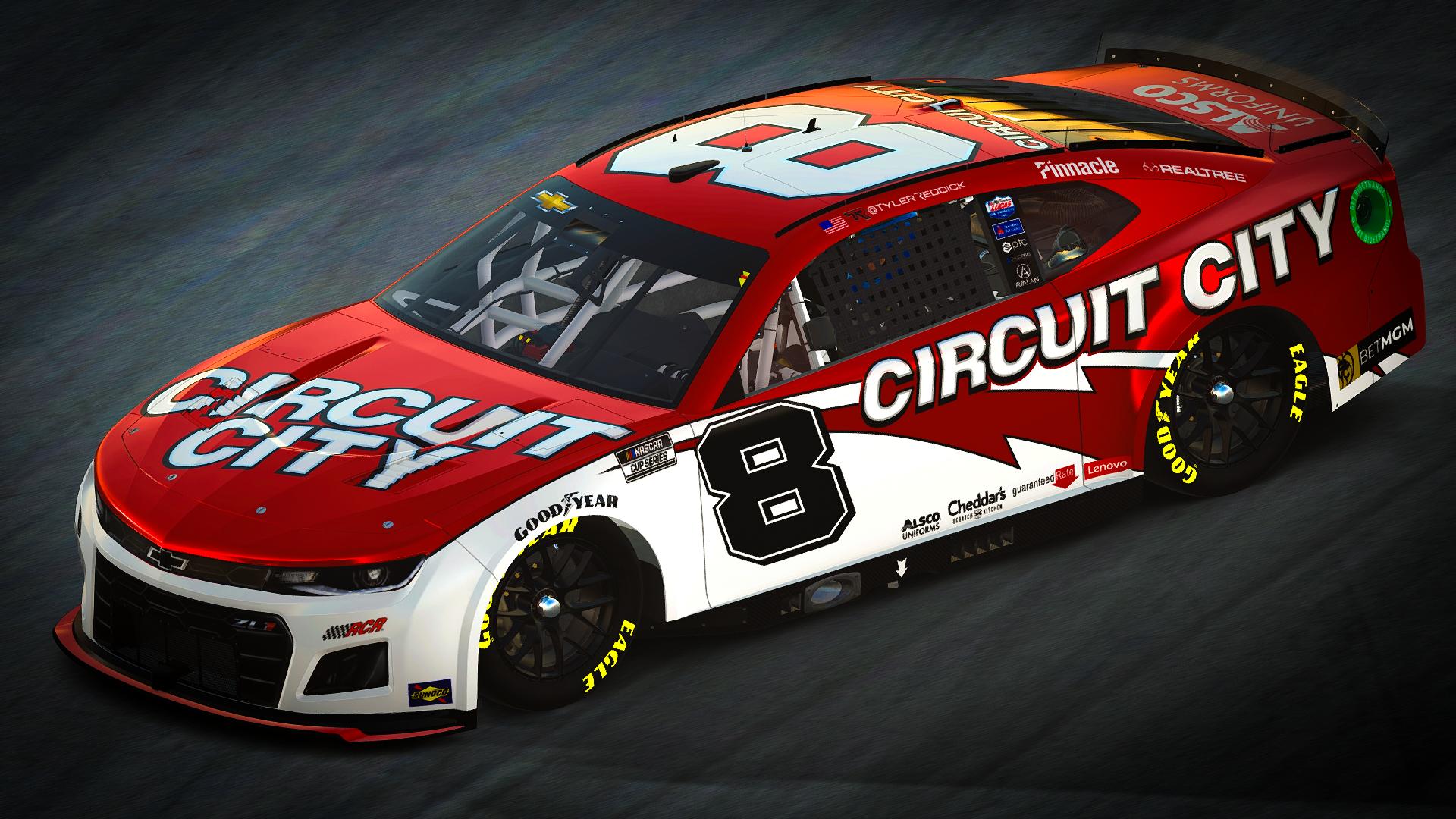 Preview of 2022 Tyler Reddick Circuit City *Fictional* V2 by Justin Rowden