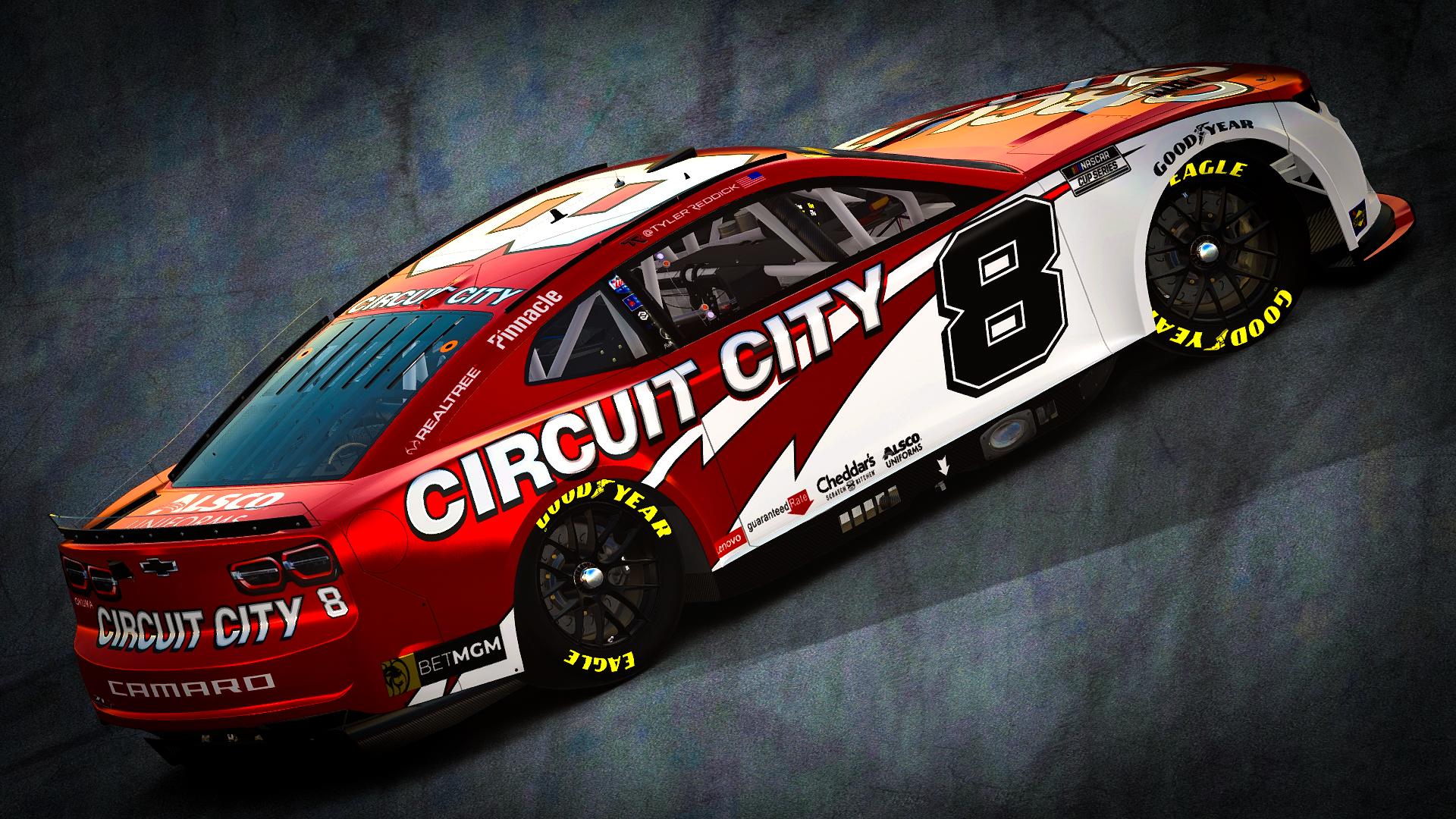 Preview of 2022 Tyler Reddick Circuit City *Fictional* V2 by Justin Rowden
