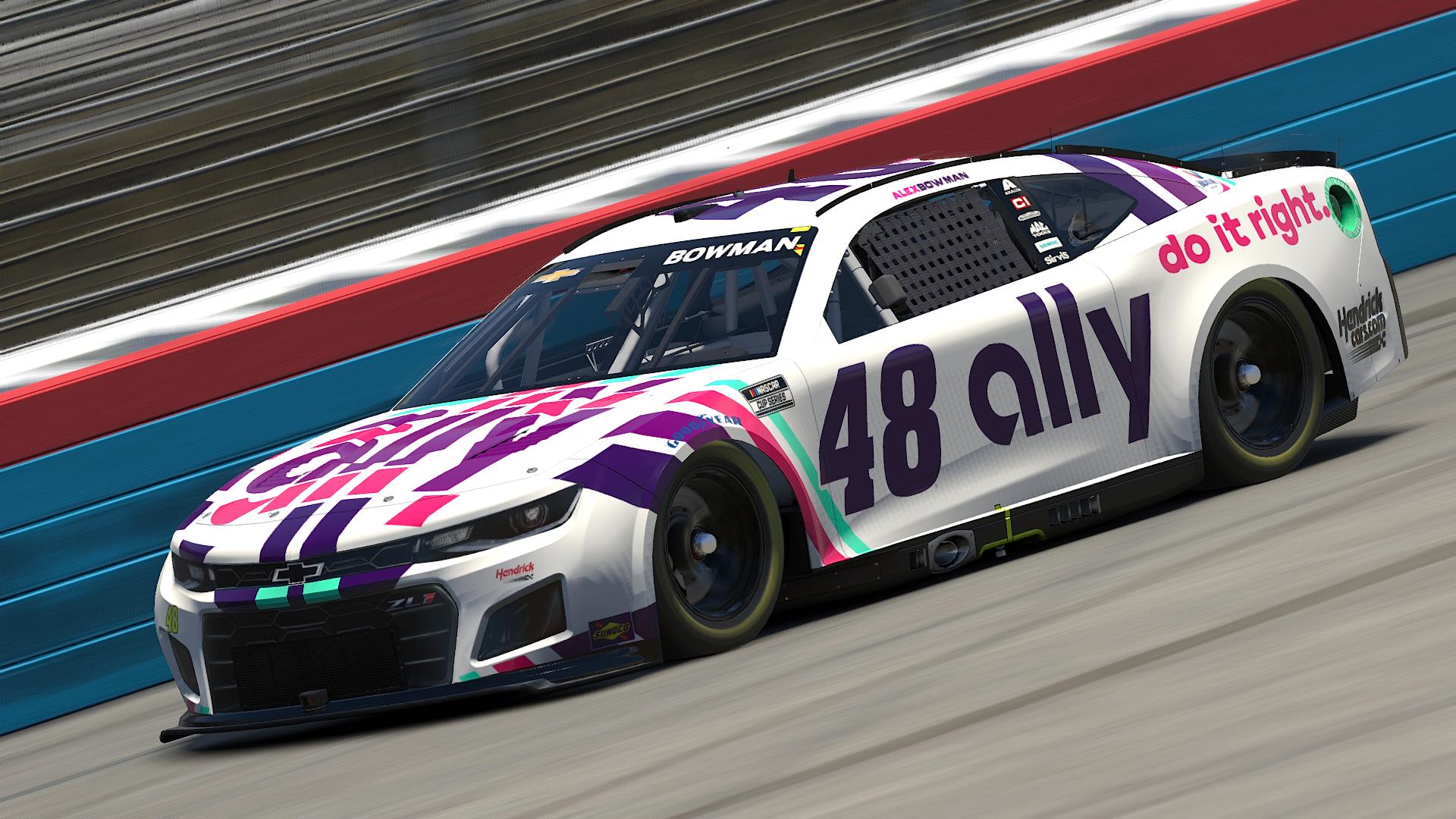 Alex Bowman 48 Ally Chevy Camaro by David Cabrera4 Trading Paints