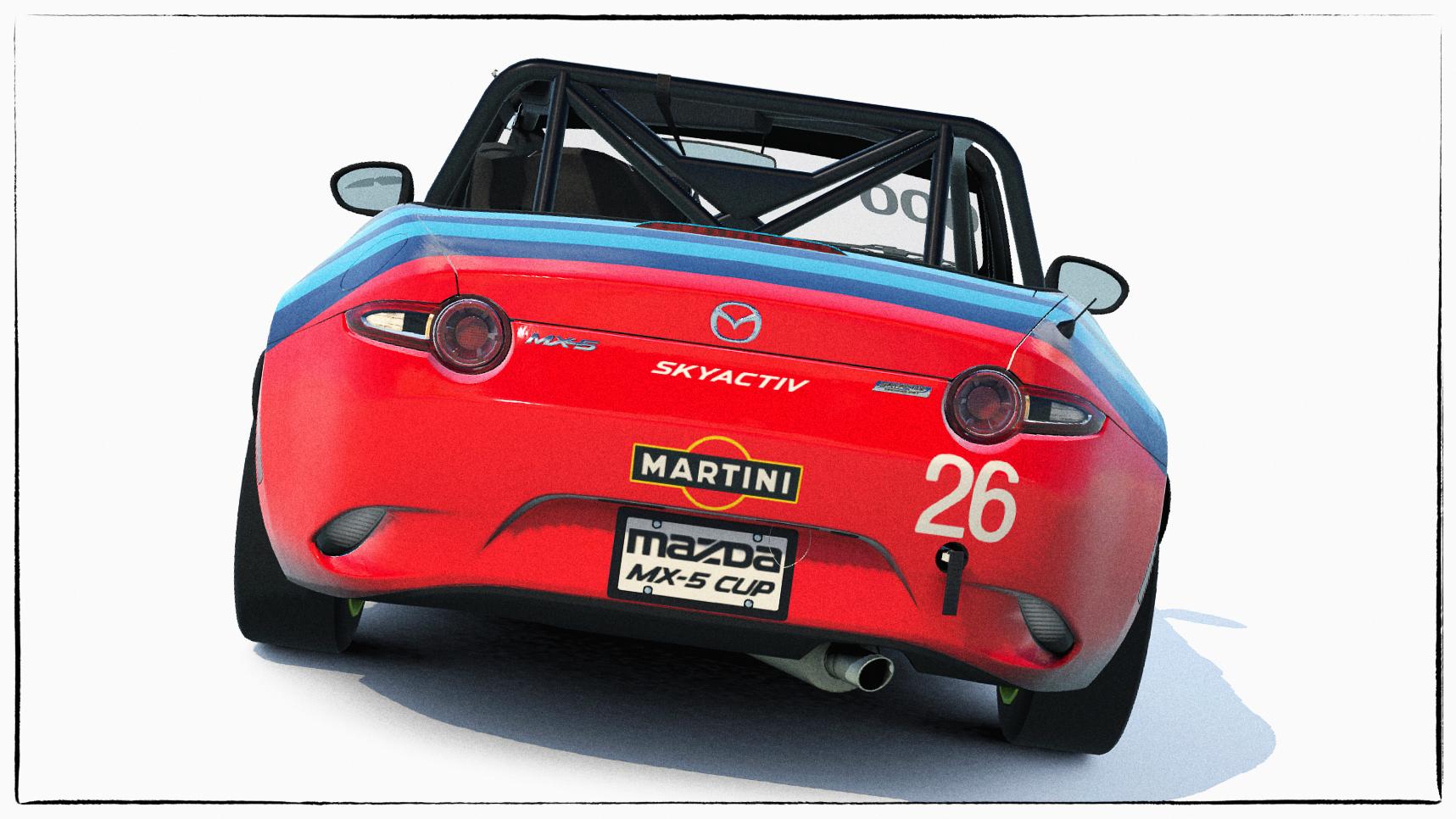Martini Global Mazda MX5 2021 UPDATE by Simon Bailey Trading Paints