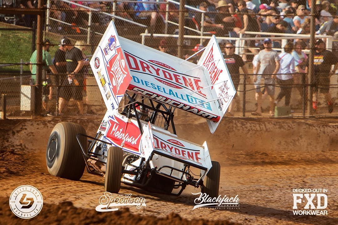 Logan Schuchart Australia Sprintcar 2019 by Boyd Bowden Trading Paints