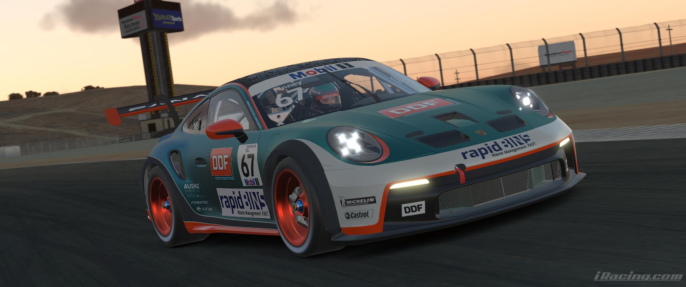 DDF Racer - Blue by Daniel Finney - Trading Paints