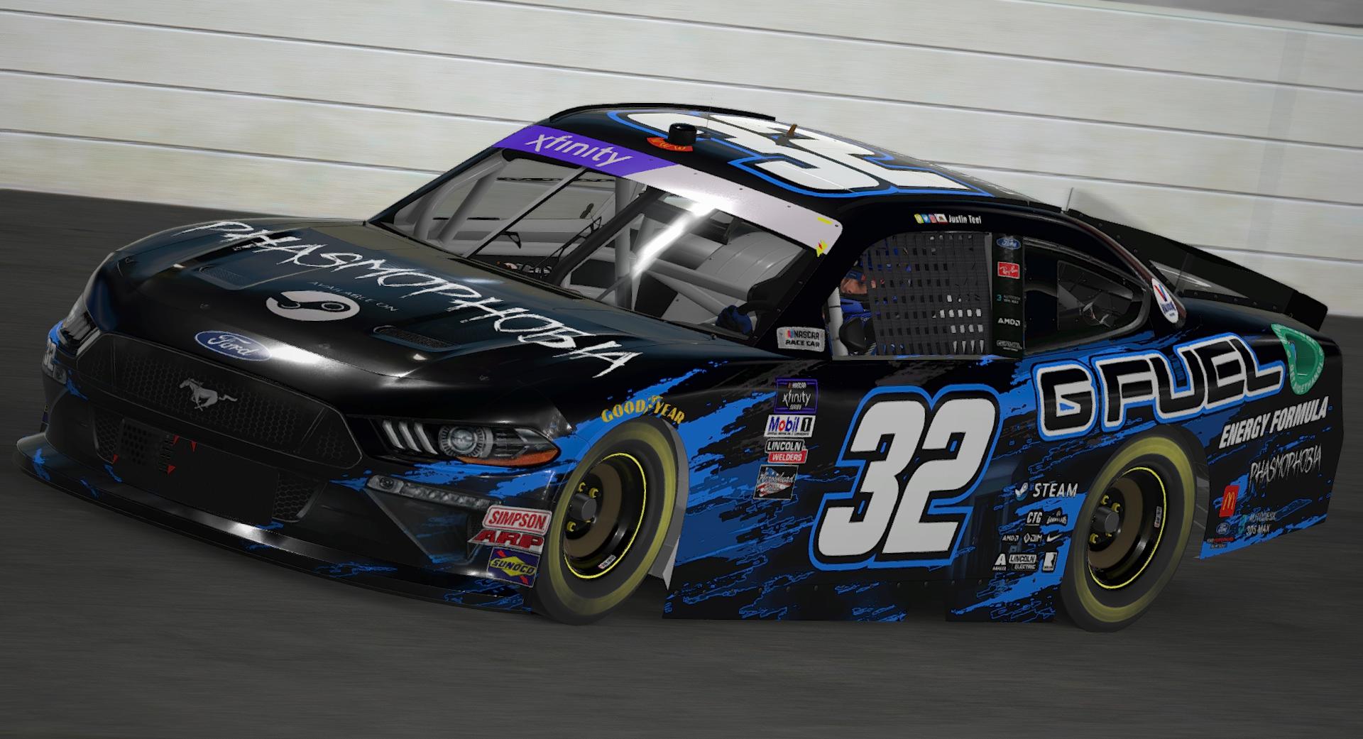 Preview of Phasmophobia Xfinity Ford Mustang by Justin Teel