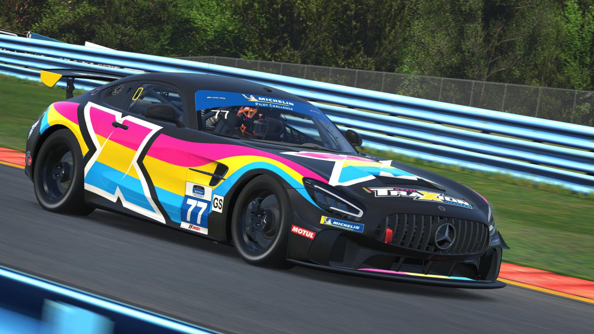 Preview of TRAXION.gg Pan Pride AMG GT4 by Davin Cornelius