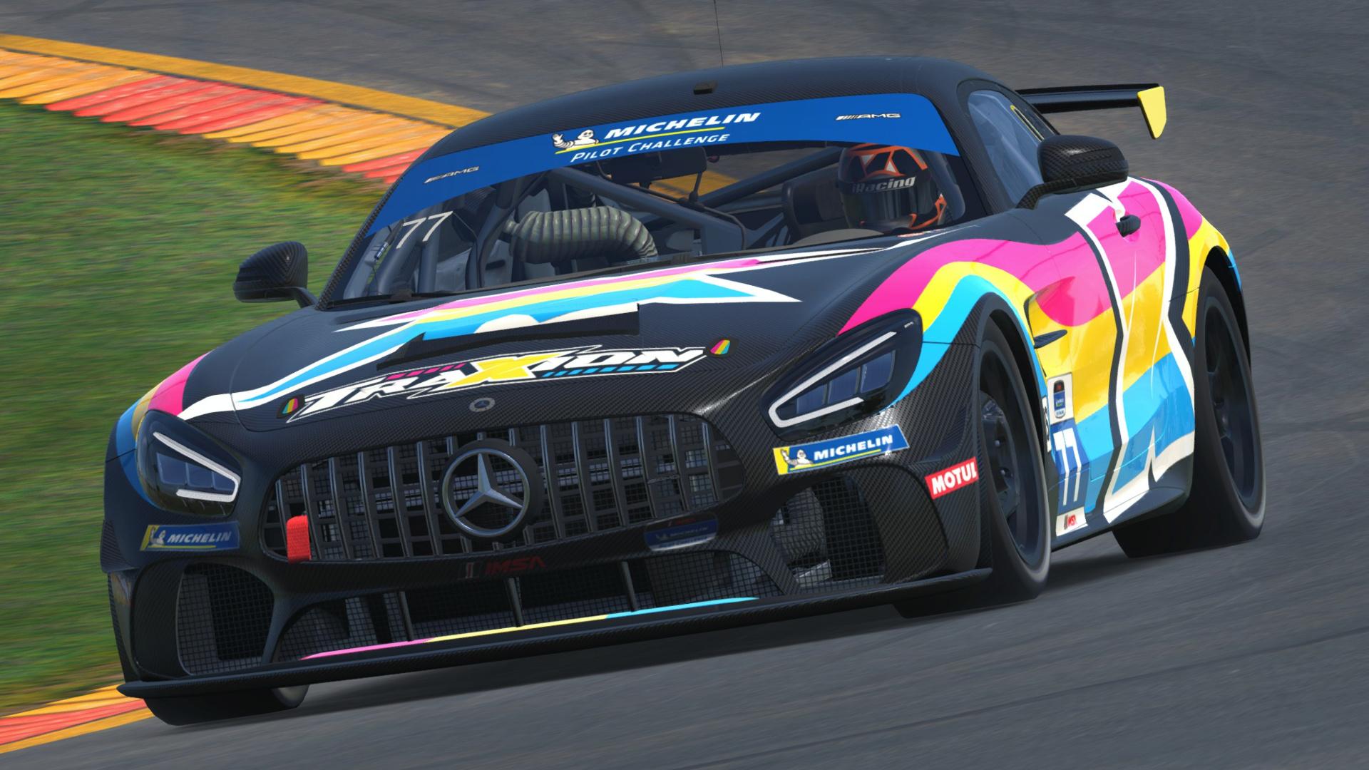 Preview of TRAXION.gg Pan Pride AMG GT4 by Davin Cornelius
