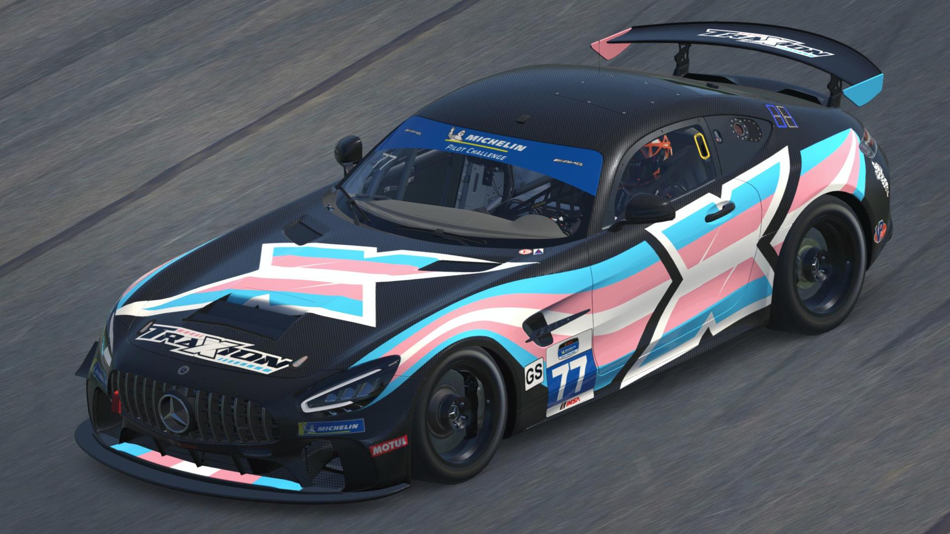 Preview of TRAXION.gg Trans Pride AMG GT4 by Davin Cornelius