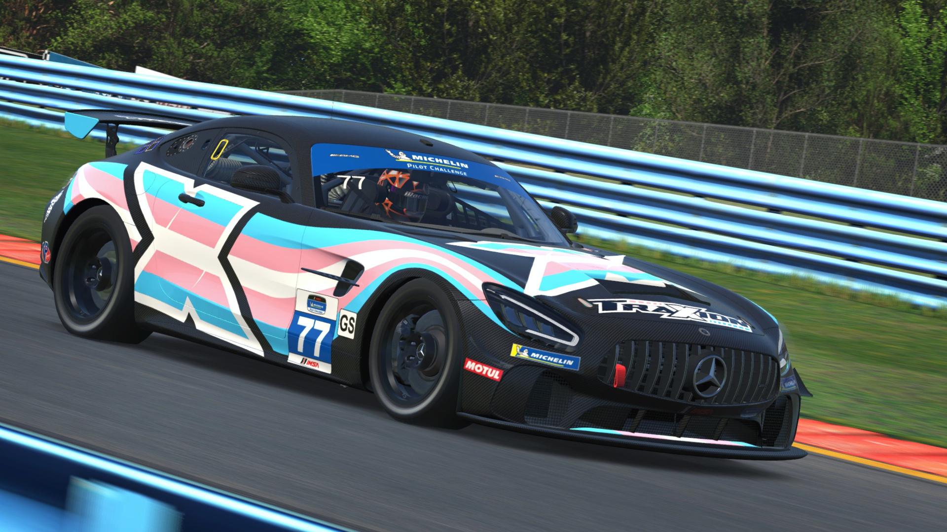 Preview of TRAXION.gg Trans Pride AMG GT4 by Davin Cornelius