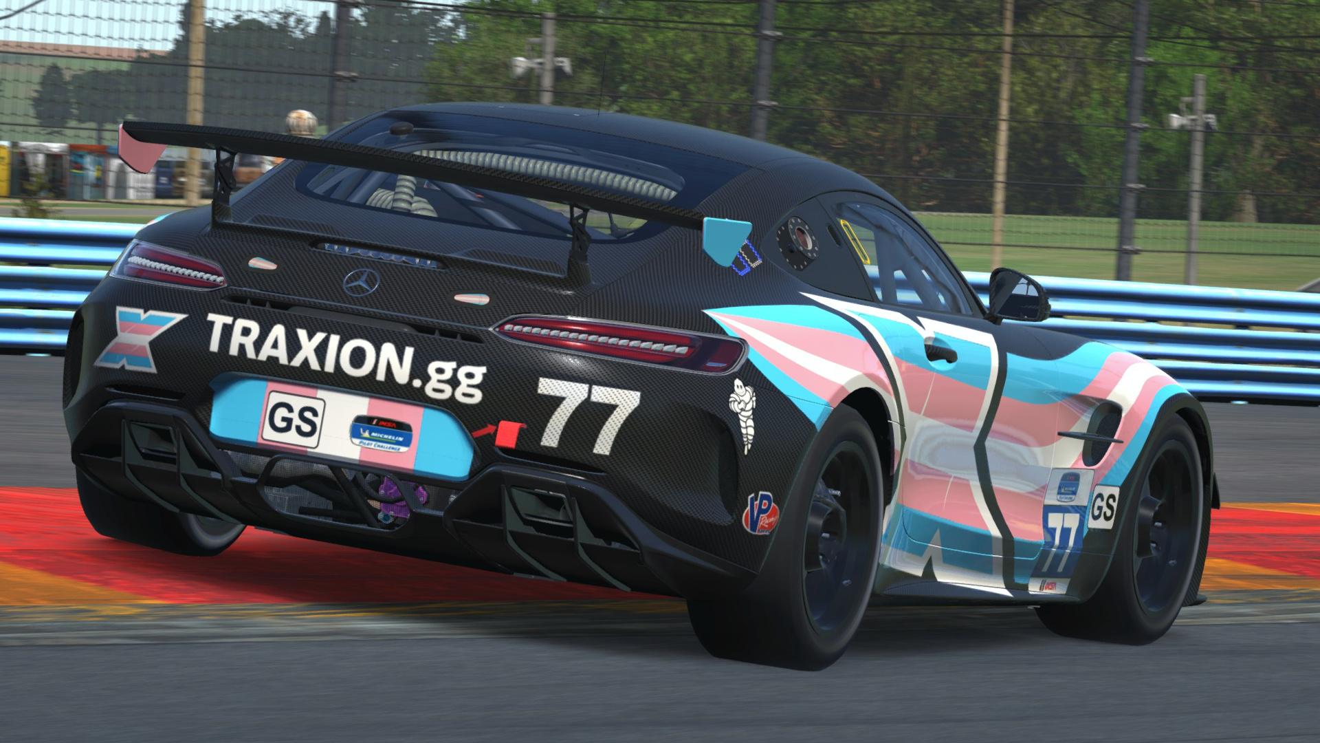 Preview of TRAXION.gg Trans Pride AMG GT4 by Davin Cornelius