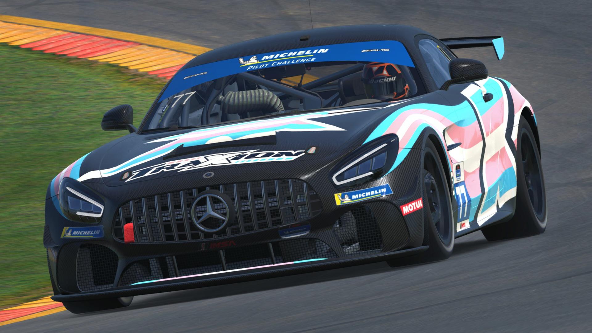 Preview of TRAXION.gg Trans Pride AMG GT4 by Davin Cornelius
