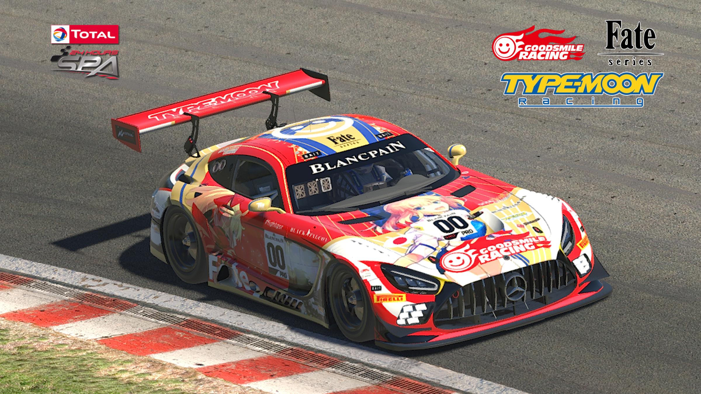 Preview of #00 Type Moon Racing - Fate - Test Day (2019 Spa 24 Hours) by Shinya Sakuta