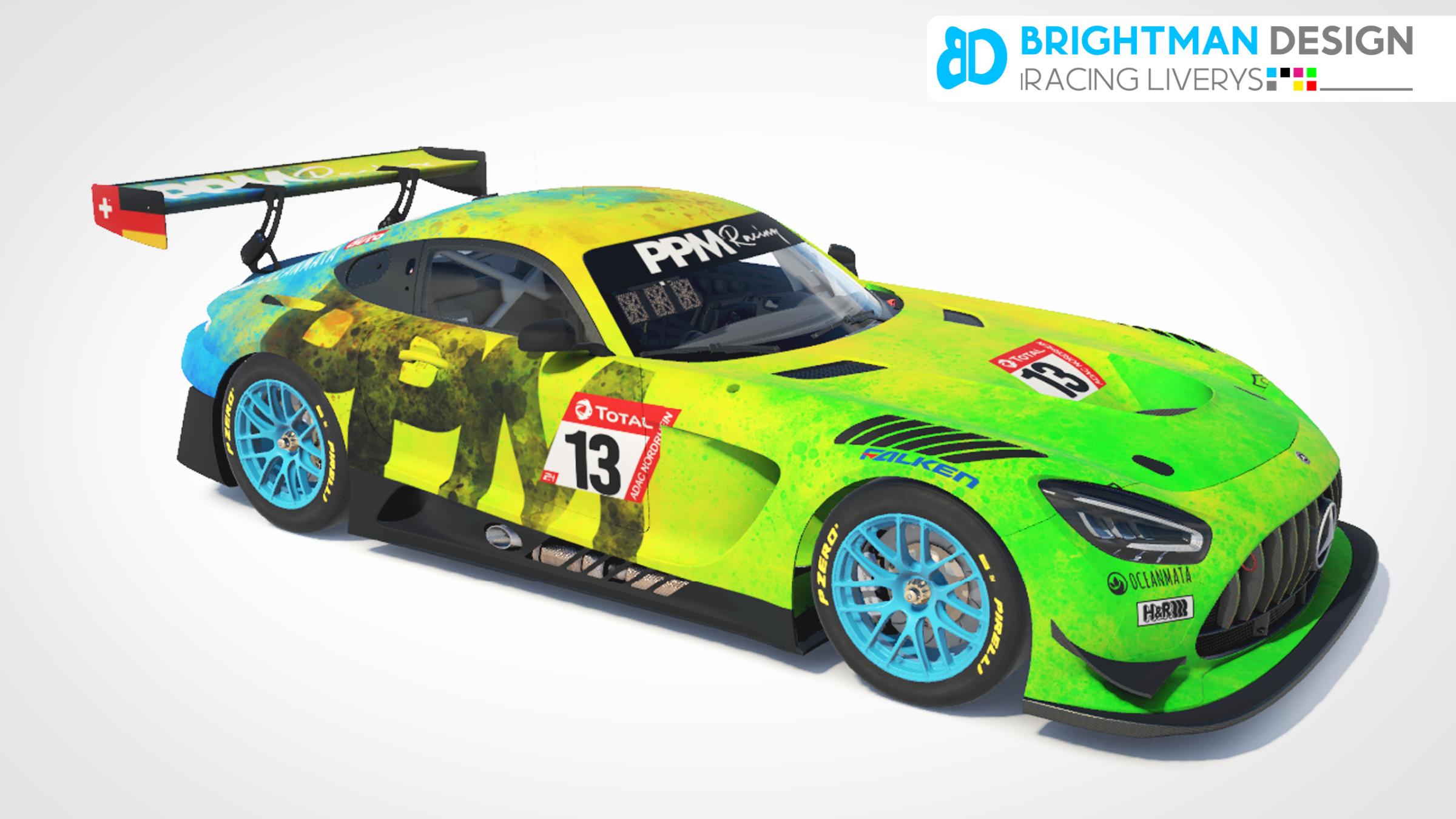Preview of AMG GT3 2020 | PPM Racing Art Car by Leon H.