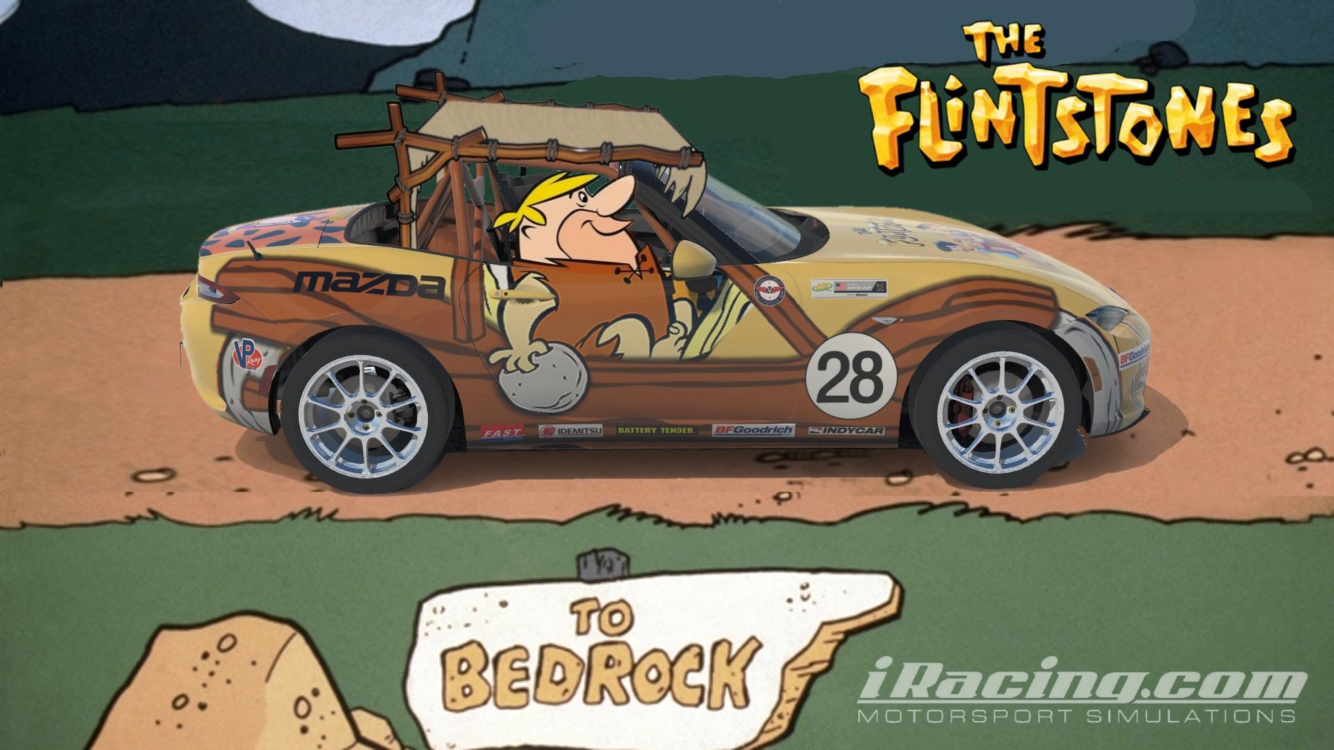 Preview of Mazda MX5 2021 Flintstone by Don Craig