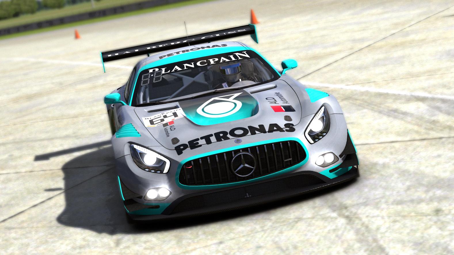 Mercedes AMG gt3 Petronas