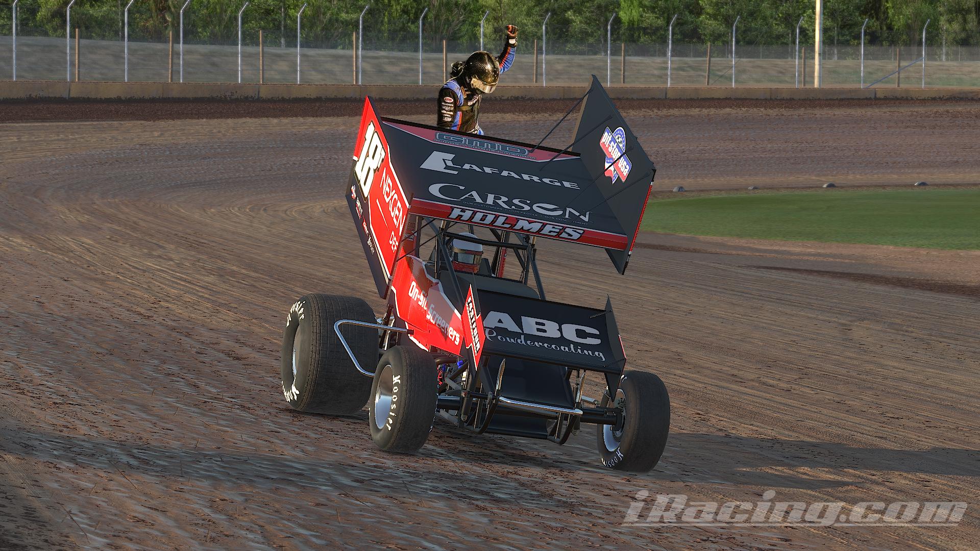 Tanner Holmes 2022 Sprint Car by Garrett Mitchell Trading Paints