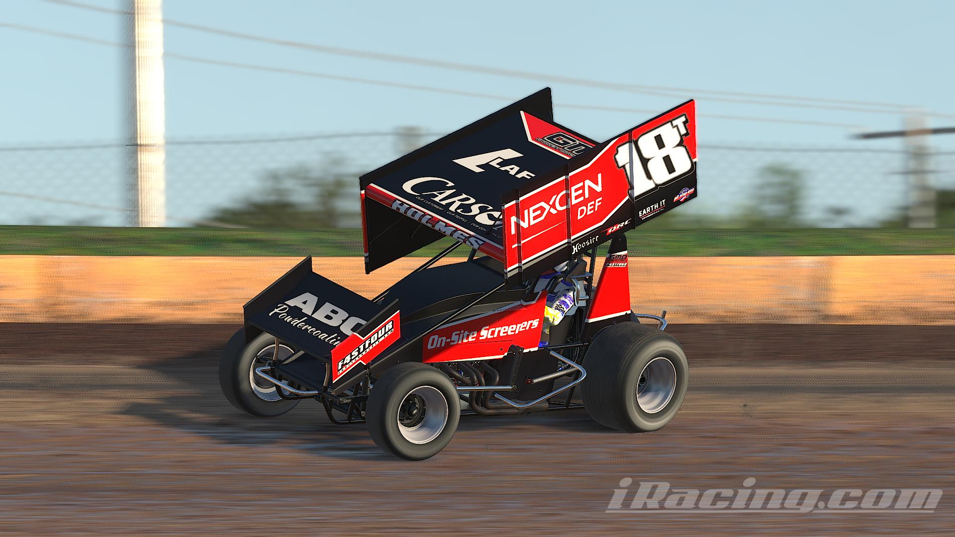Tanner Holmes 2022 Sprint Car / No Numbers by Garrett Mitchell