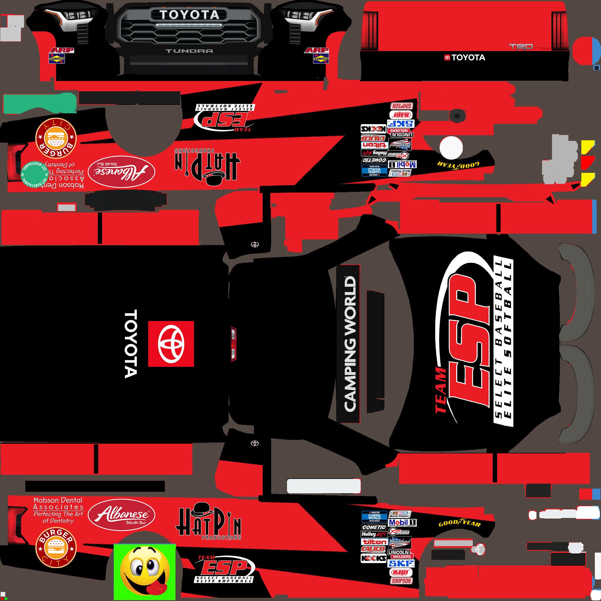 ESP Toyota Tundra Truck 2022 by Andrew Wind Trading Paints