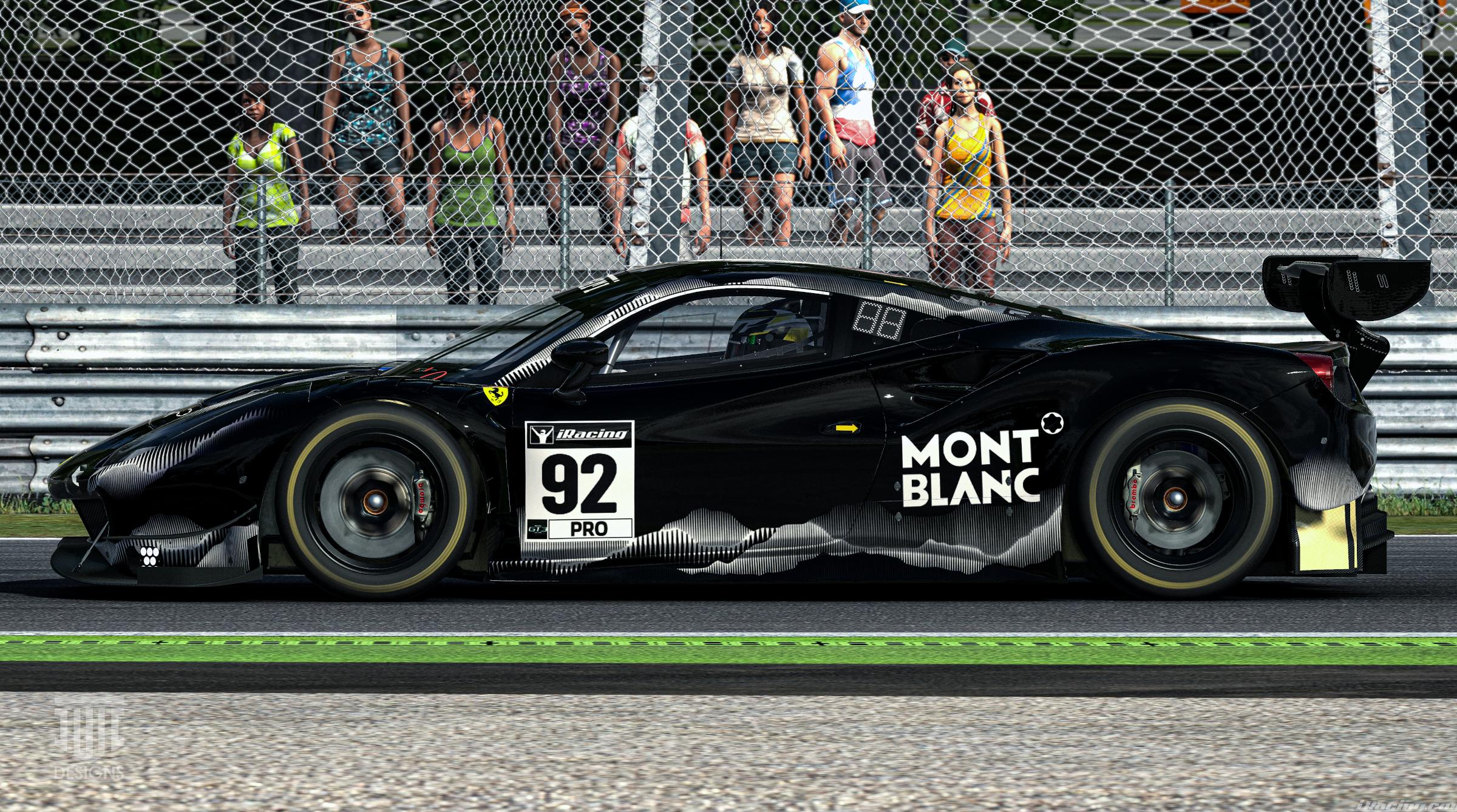 Preview of Mont Blanc Ferrari 488 Gt3 Evo  by Jacob W C.