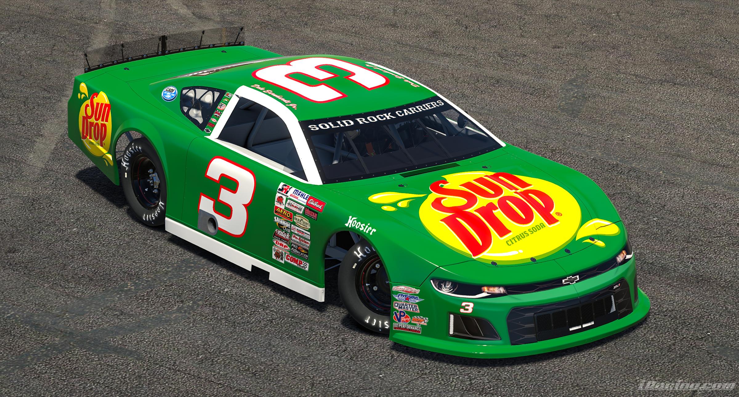 Preview of 2022 Dale Earnhardt Jr Sun Drop Late Model (No #s) by Ryan A Williams