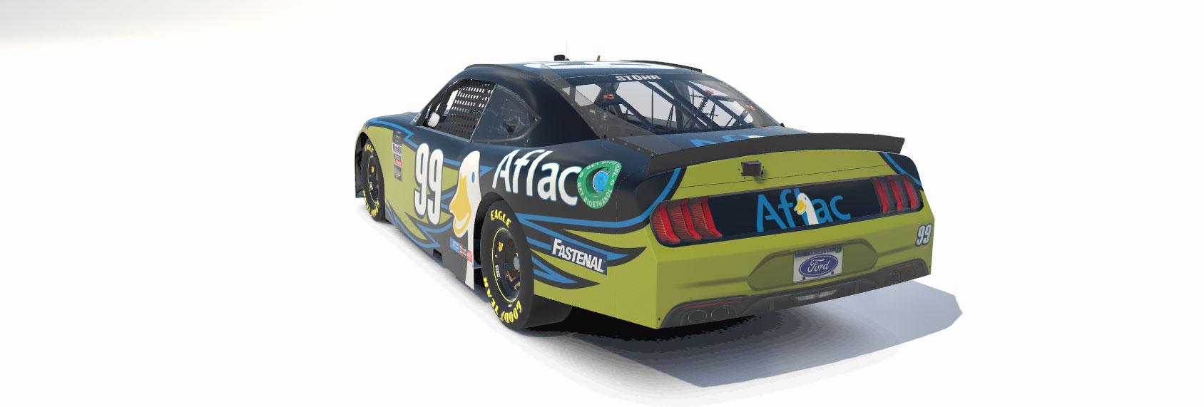 2022 Aflac Ford Mustang Xfinity by Gabriel Stöhr Trading Paints