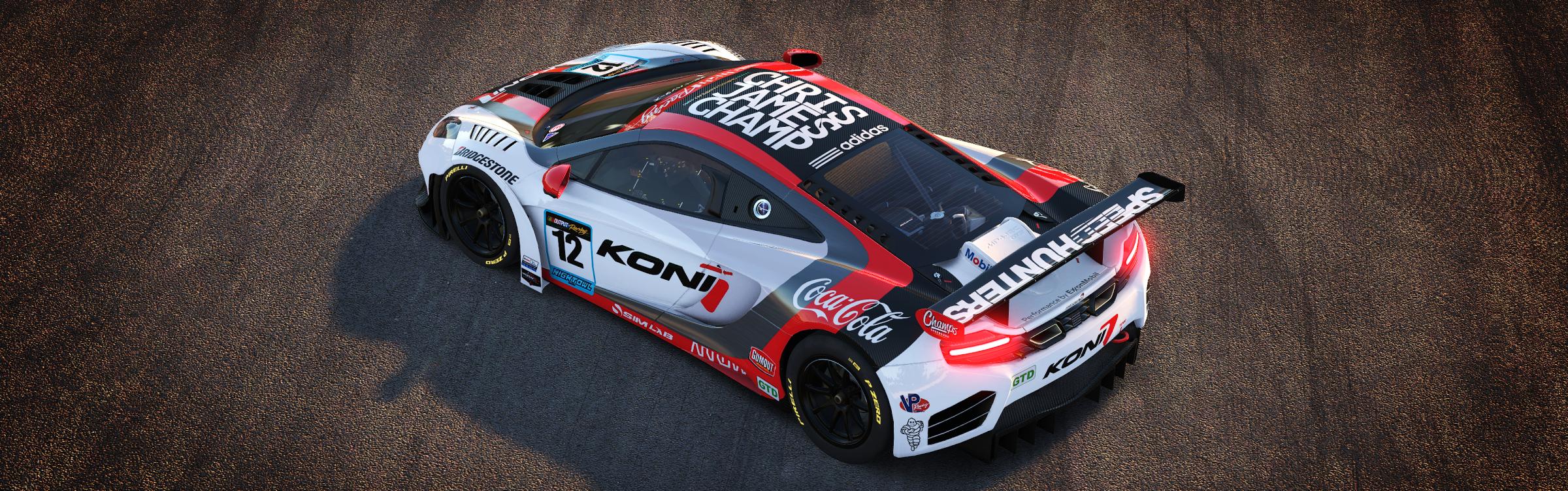 Preview of Koni Powered McLaren MP4 GT3 by Chris Champeau