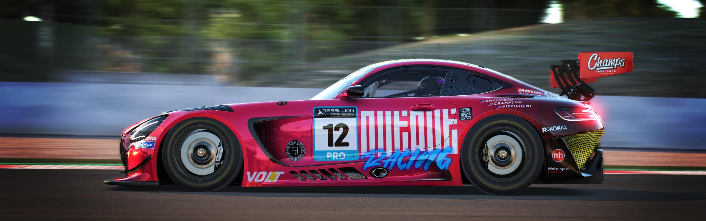 Preview of Output Racing 24Hr of Spa Mercedes GT3 by Chris Champeau