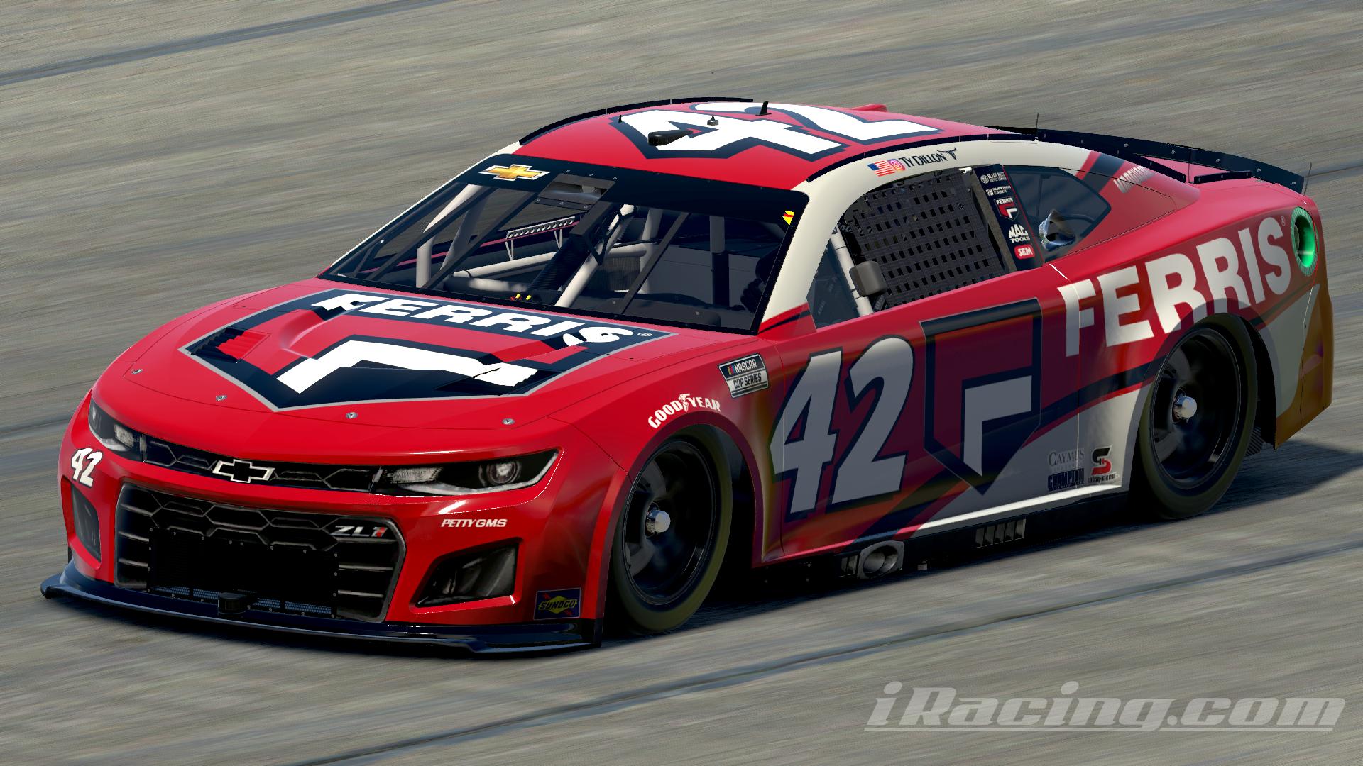 2022 Ty Dillon Ferris Chevrolet Camaro ZL1 by Leighton B Sibille