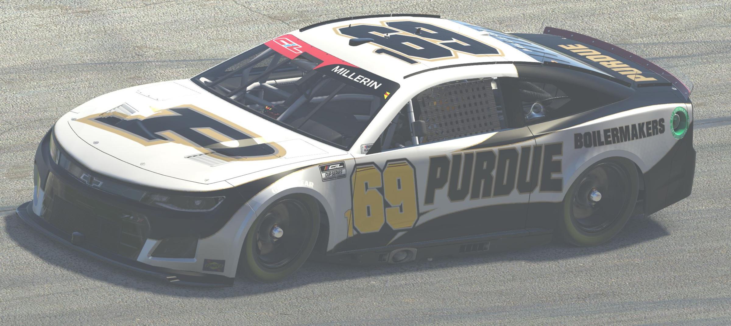 Purdue CiL Reddick Paint by Jeremy Millerin Trading Paints