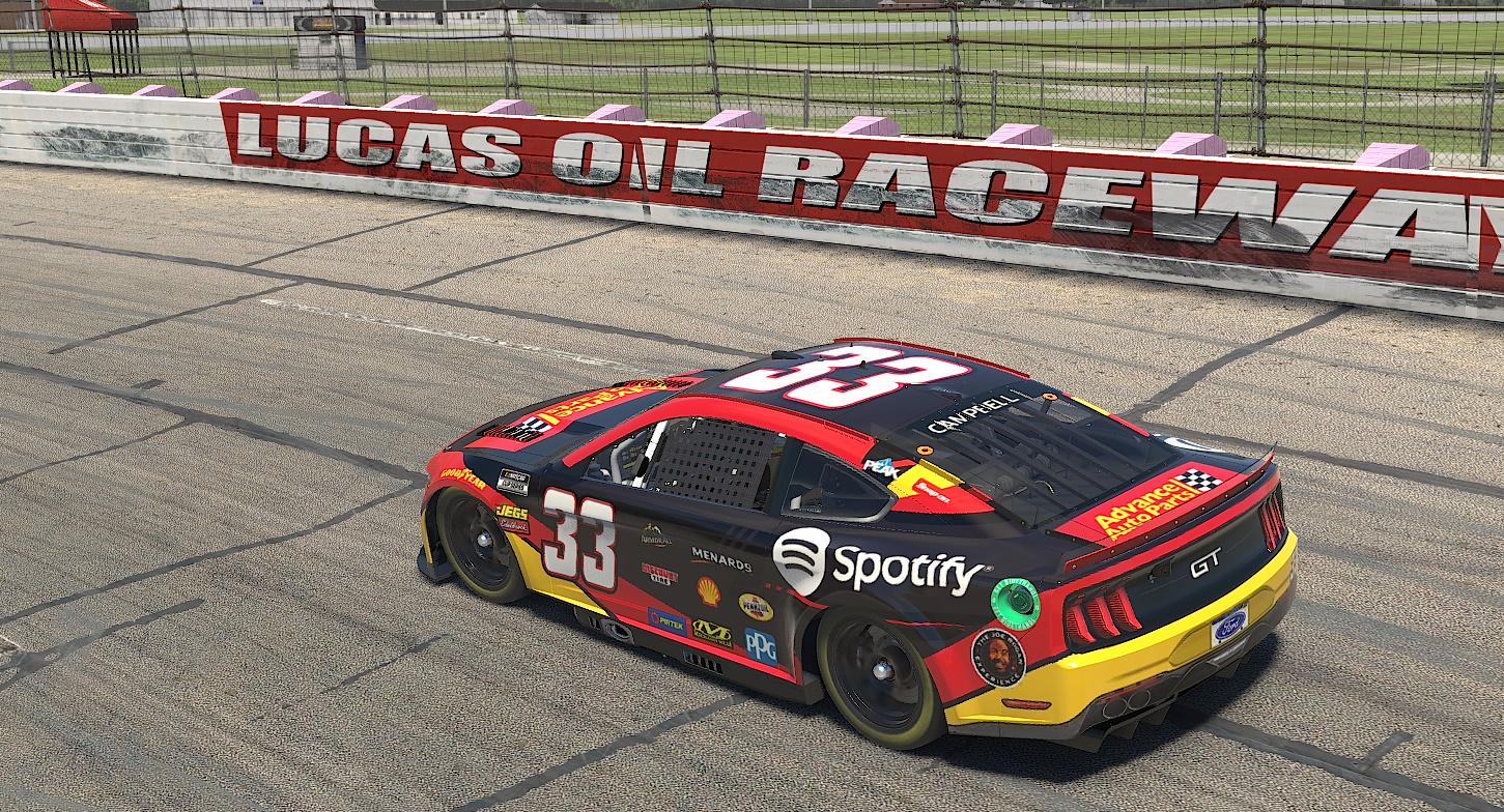 NextGen Ford Mustang 2022 Advanced Auto Parts by Chance Campbell