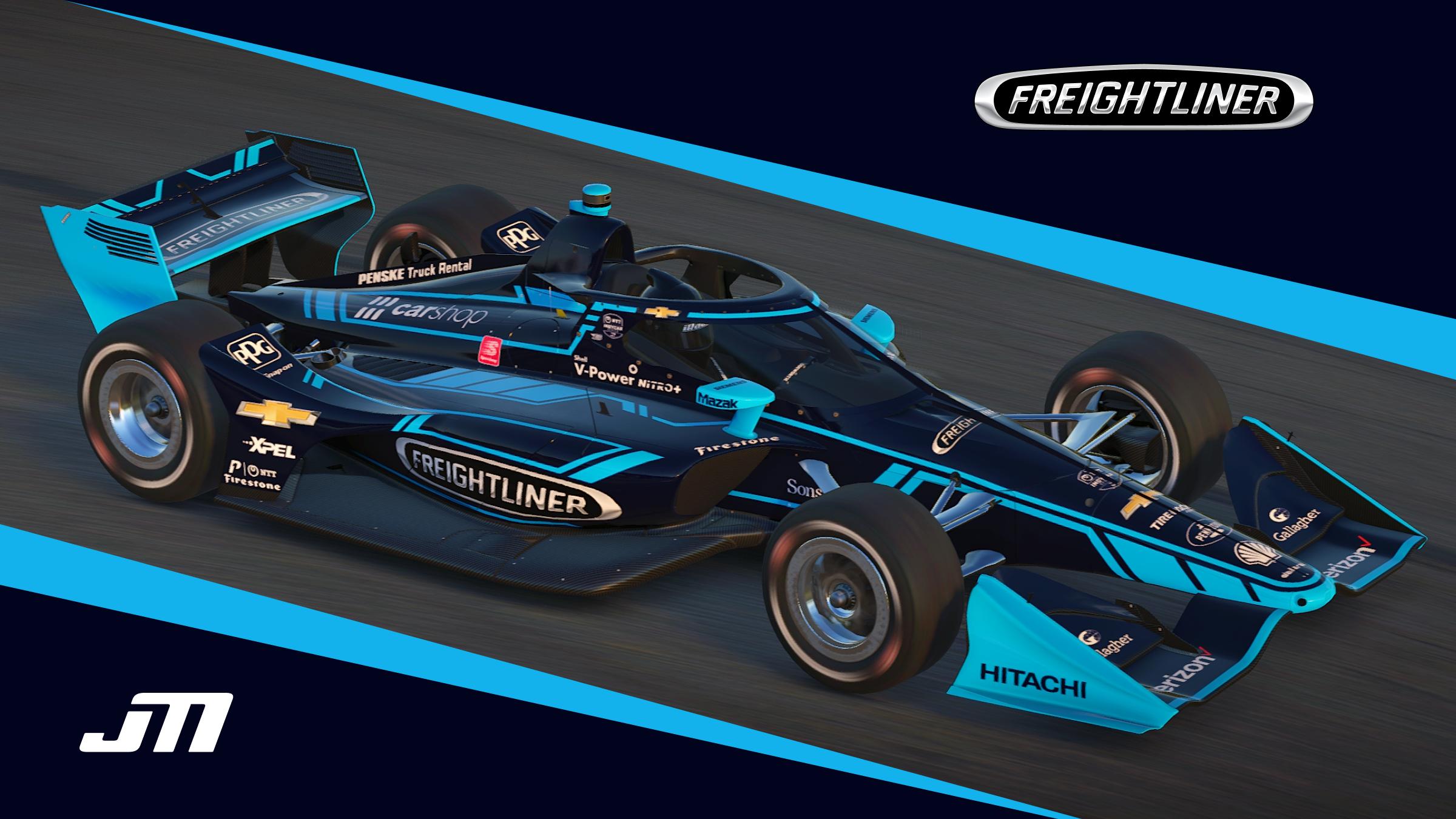Preview of 2022 Scott McLaughlin Freightliner IndyCar by Jeff McKeand