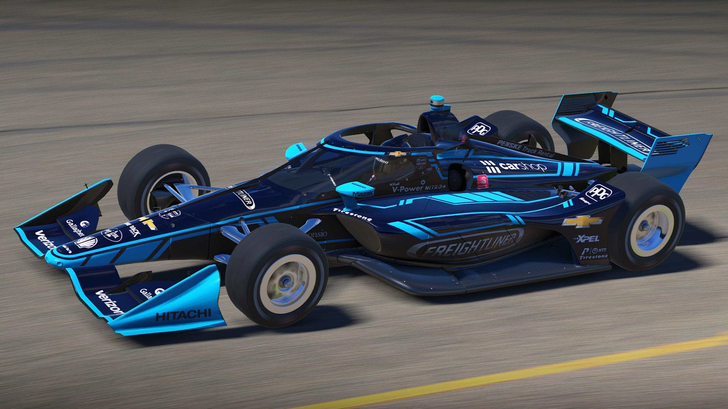 Preview of 2022 Scott McLaughlin Freightliner IndyCar by Jeff McKeand