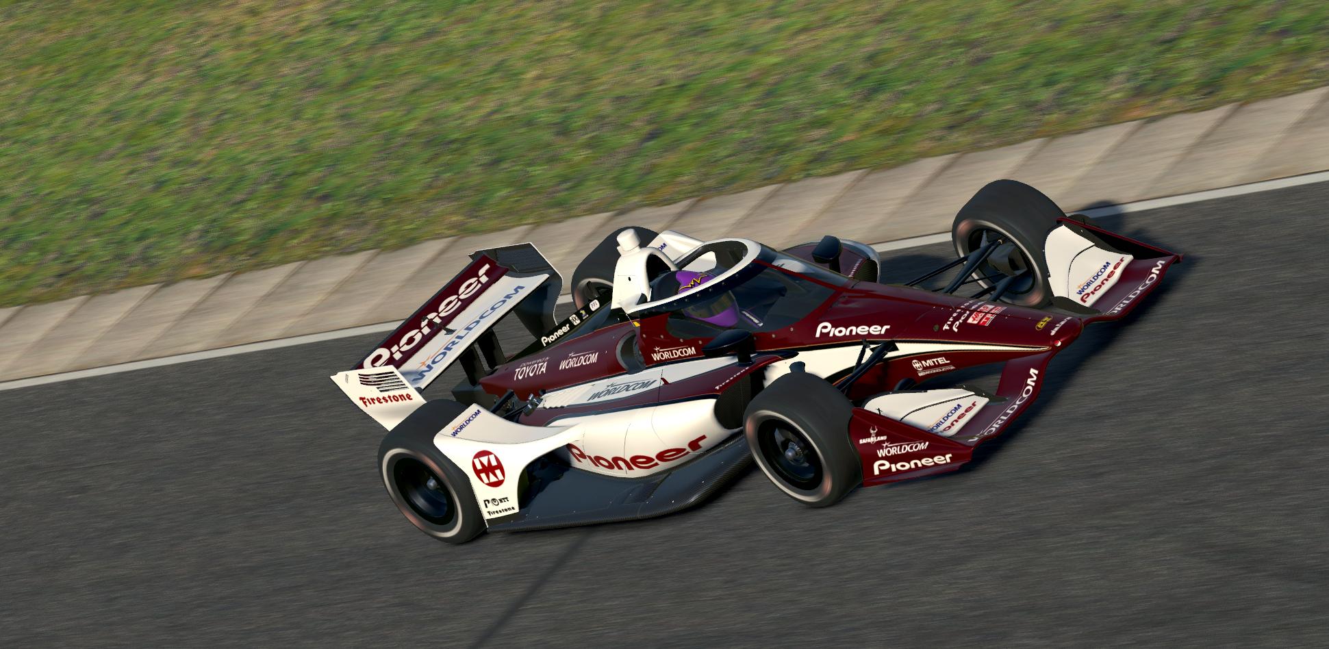 Cristiano da Matta 2000 Pioneer CART by Tyler Tucker Trading Paints