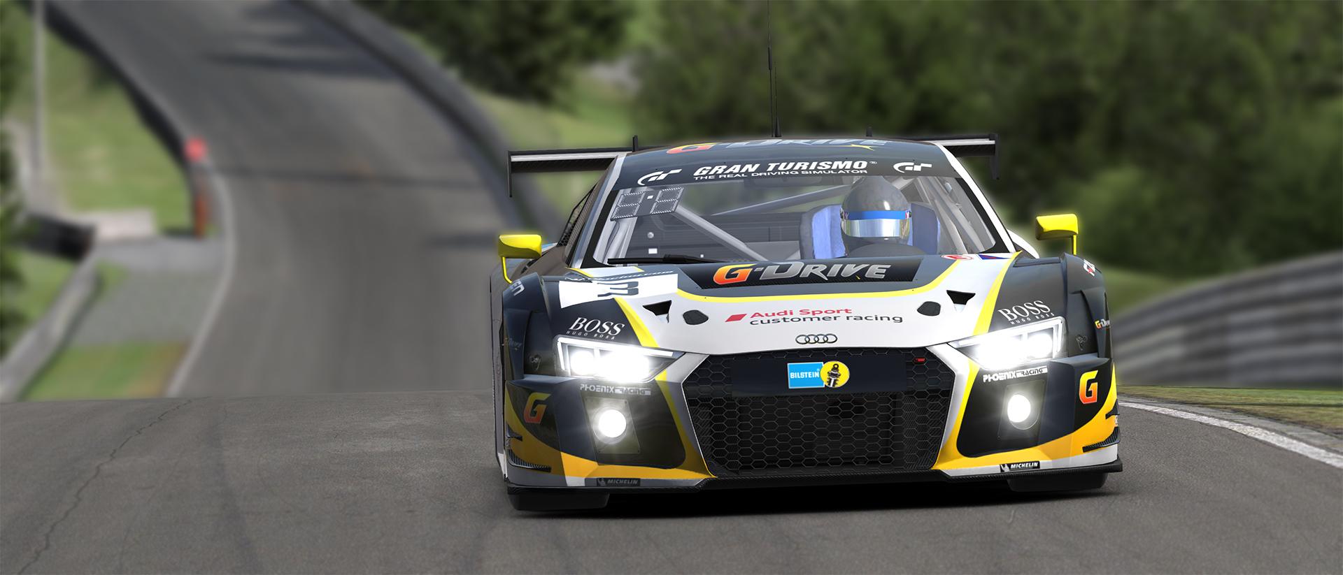 G Drive Racing Audi R8 Lms Yellow By Javier M Trading Paints Preview Of G Drive Racing Audi R8 Lms Yellow By Javier M