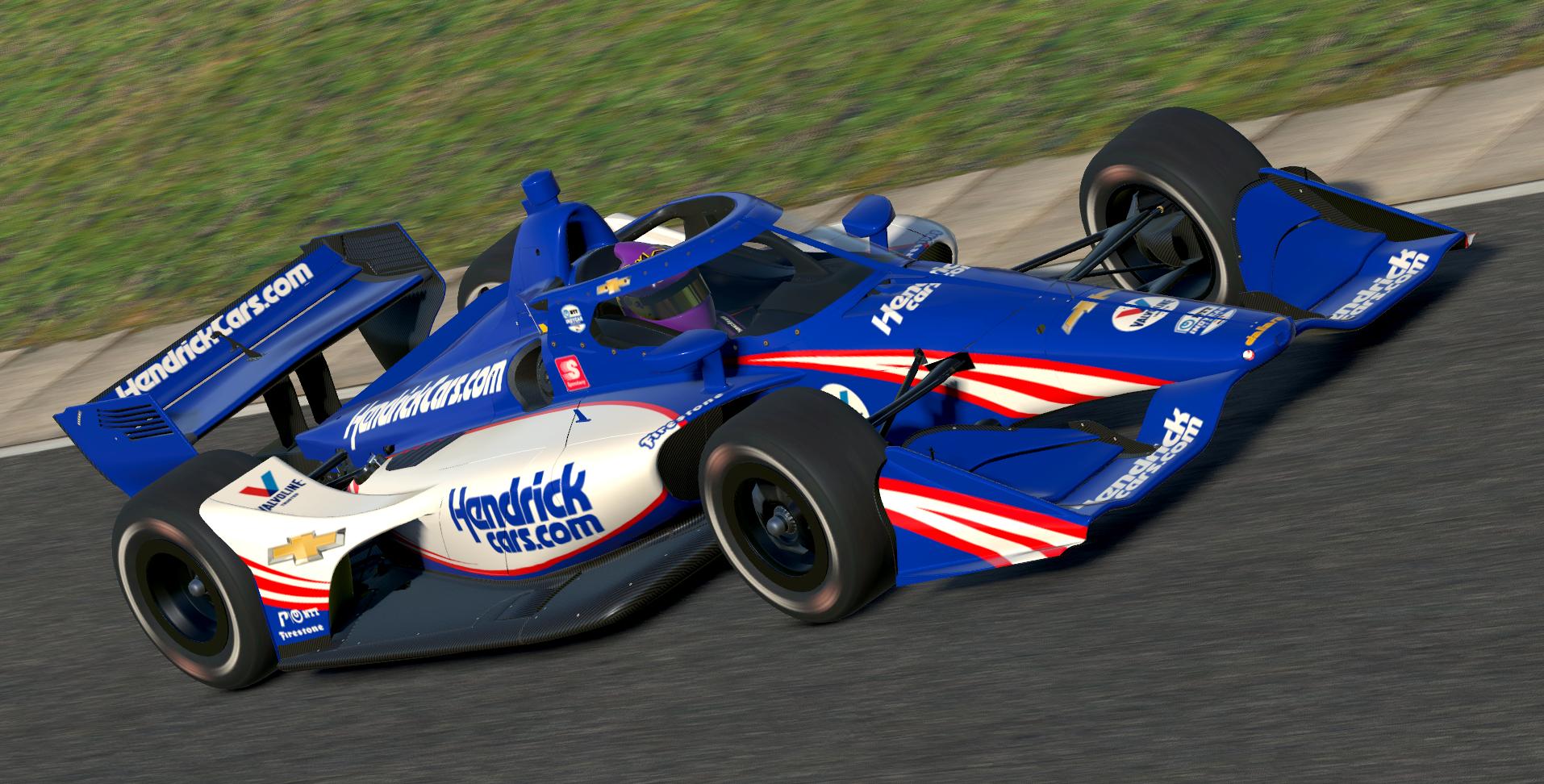 2022 Kyle Larson Indycar by Tyler Tucker Trading Paints